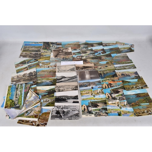 349 - POSTCARDS, a tray containing postcards to various towns and villages in the South-West of England, a... 