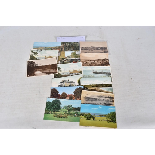 349 - POSTCARDS, a tray containing postcards to various towns and villages in the South-West of England, a... 