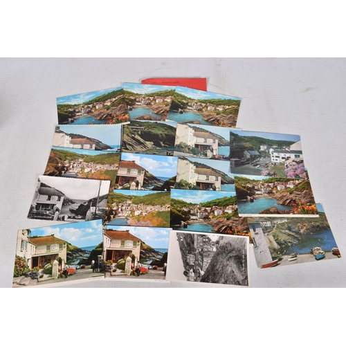 349 - POSTCARDS, a tray containing postcards to various towns and villages in the South-West of England, a... 