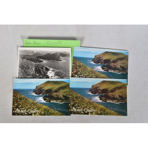 349 - POSTCARDS, a tray containing postcards to various towns and villages in the South-West of England, a... 