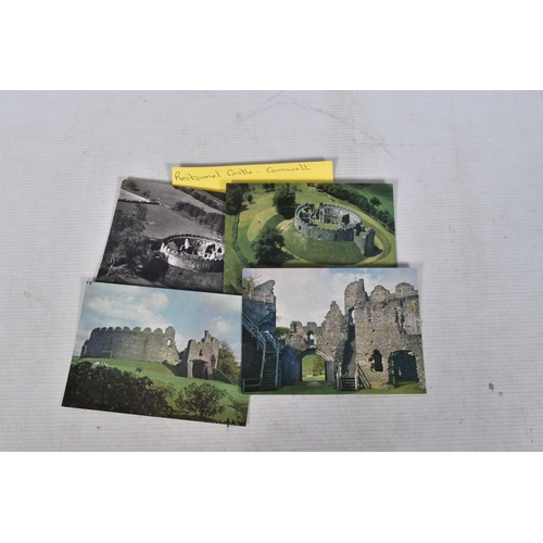 349 - POSTCARDS, a tray containing postcards to various towns and villages in the South-West of England, a... 