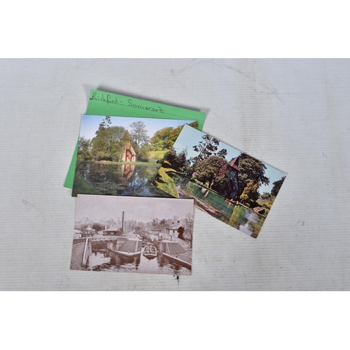 349 - POSTCARDS, a tray containing postcards to various towns and villages in the South-West of England, a... 