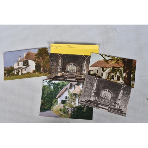 349 - POSTCARDS, a tray containing postcards to various towns and villages in the South-West of England, a... 