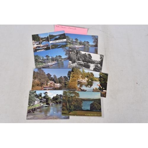 349 - POSTCARDS, a tray containing postcards to various towns and villages in the South-West of England, a... 