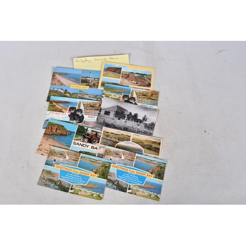 349 - POSTCARDS, a tray containing postcards to various towns and villages in the South-West of England, a... 