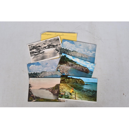 349 - POSTCARDS, a tray containing postcards to various towns and villages in the South-West of England, a... 