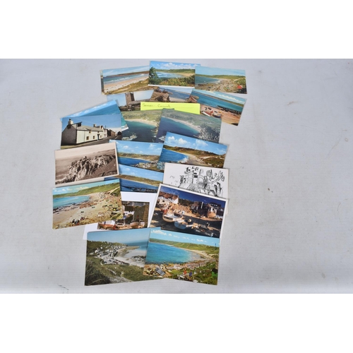 349 - POSTCARDS, a tray containing postcards to various towns and villages in the South-West of England, a... 