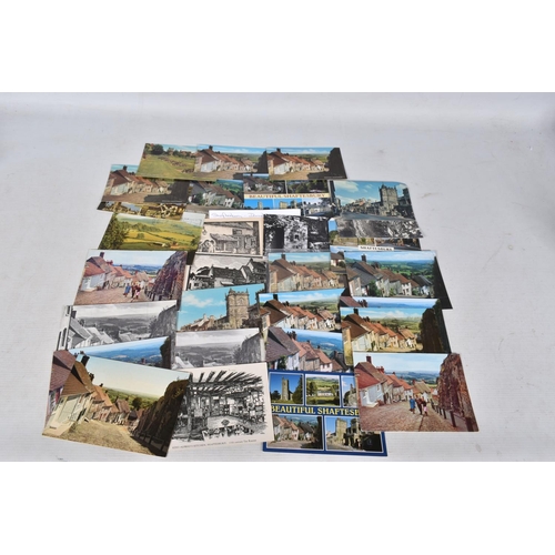 349 - POSTCARDS, a tray containing postcards to various towns and villages in the South-West of England, a... 