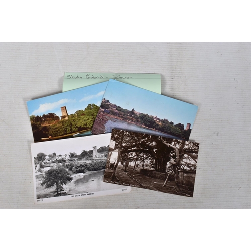 350 - POSTCARDS, a tray containing postcards to various towns and villages in the South-West of England, a... 