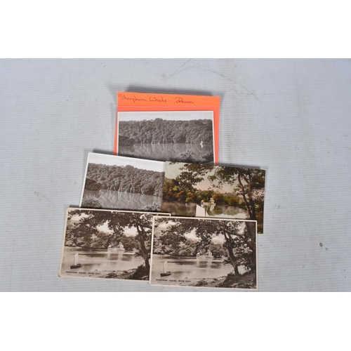 350 - POSTCARDS, a tray containing postcards to various towns and villages in the South-West of England, a... 