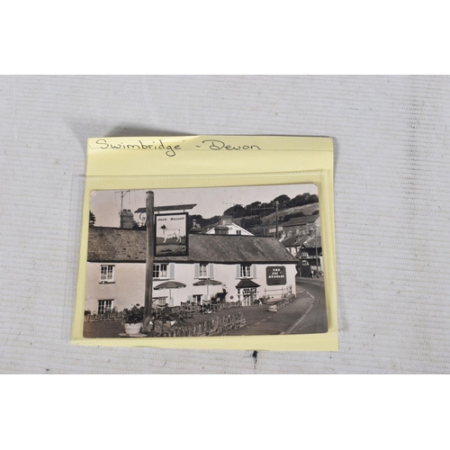 350 - POSTCARDS, a tray containing postcards to various towns and villages in the South-West of England, a... 