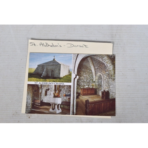 351 - POSTCARDS, a tray containing postcards to various towns and villages in the South-West of England, a... 