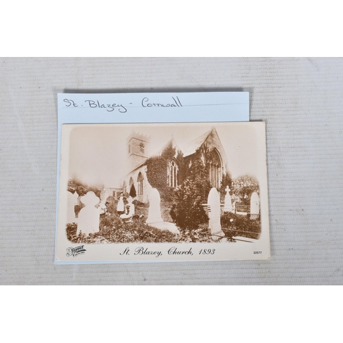 351 - POSTCARDS, a tray containing postcards to various towns and villages in the South-West of England, a... 