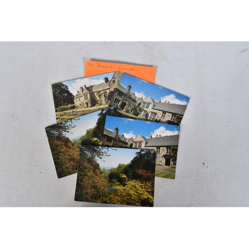 351 - POSTCARDS, a tray containing postcards to various towns and villages in the South-West of England, a... 