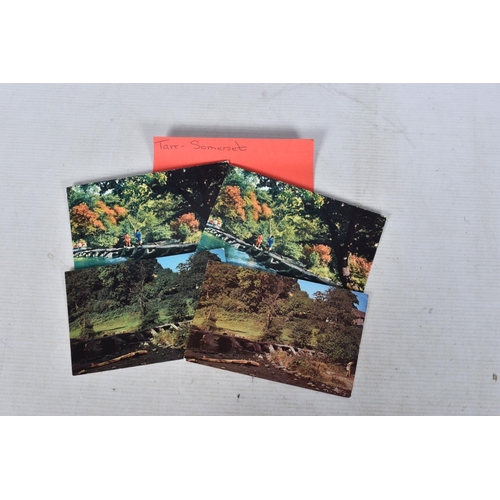 351 - POSTCARDS, a tray containing postcards to various towns and villages in the South-West of England, a... 