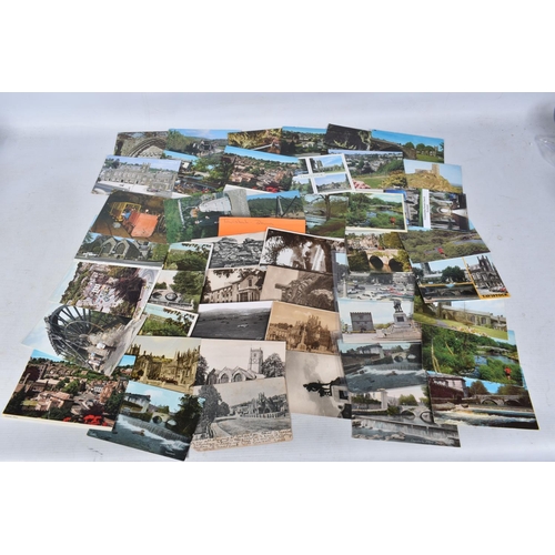 351 - POSTCARDS, a tray containing postcards to various towns and villages in the South-West of England, a... 