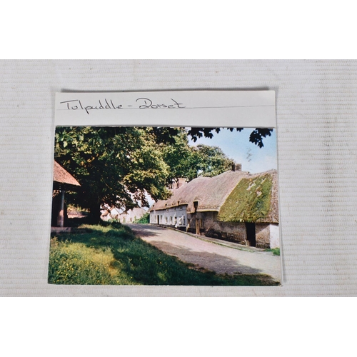 352 - POSTCARDS, a tray containing postcards to various towns and villages in the South-West of England, a... 