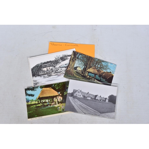 352 - POSTCARDS, a tray containing postcards to various towns and villages in the South-West of England, a... 