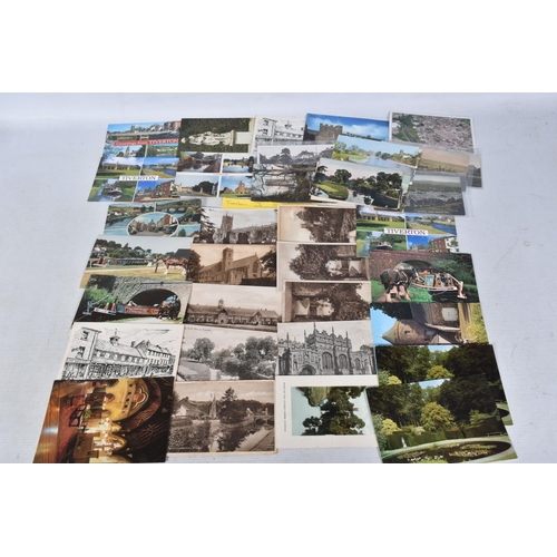 352 - POSTCARDS, a tray containing postcards to various towns and villages in the South-West of England, a... 