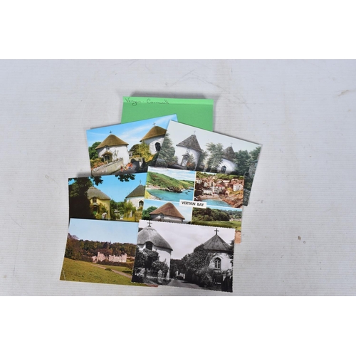 353 - POSTCARDS, a tray containing postcards to various towns and villages in the South-West of England, a... 