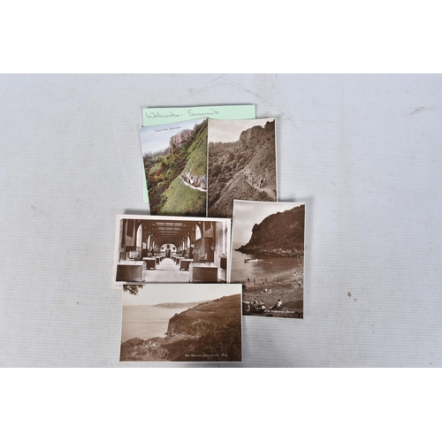 353 - POSTCARDS, a tray containing postcards to various towns and villages in the South-West of England, a... 