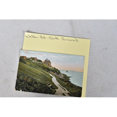 353 - POSTCARDS, a tray containing postcards to various towns and villages in the South-West of England, a... 