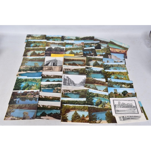 353 - POSTCARDS, a tray containing postcards to various towns and villages in the South-West of England, a... 