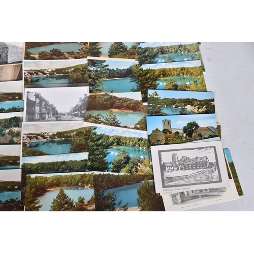 353 - POSTCARDS, a tray containing postcards to various towns and villages in the South-West of England, a... 