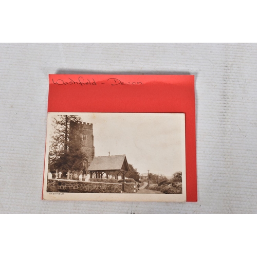 353 - POSTCARDS, a tray containing postcards to various towns and villages in the South-West of England, a... 