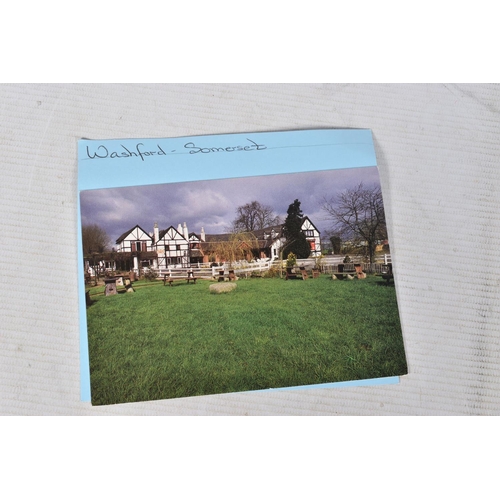 353 - POSTCARDS, a tray containing postcards to various towns and villages in the South-West of England, a... 