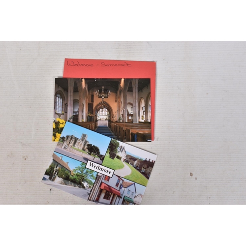 353 - POSTCARDS, a tray containing postcards to various towns and villages in the South-West of England, a... 