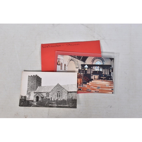 353 - POSTCARDS, a tray containing postcards to various towns and villages in the South-West of England, a... 