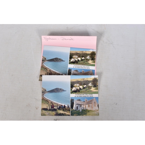 353 - POSTCARDS, a tray containing postcards to various towns and villages in the South-West of England, a... 