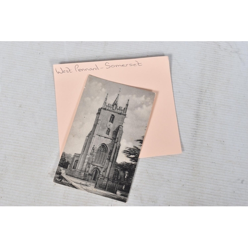 354 - POSTCARDS, a tray containing postcards to various towns and villages in the South-West of England, a... 