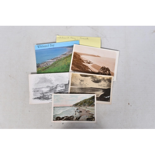 354 - POSTCARDS, a tray containing postcards to various towns and villages in the South-West of England, a... 