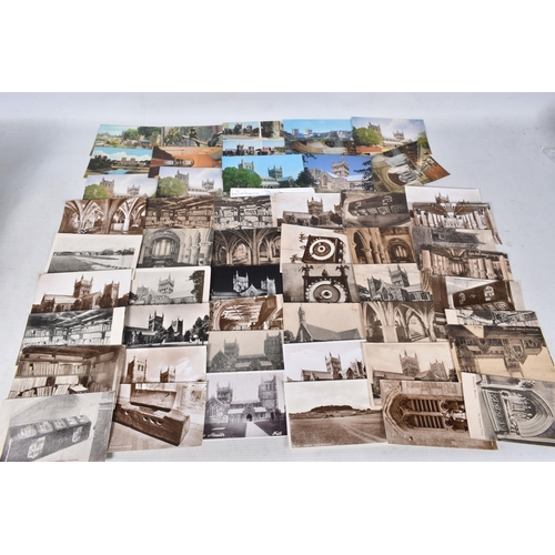 354 - POSTCARDS, a tray containing postcards to various towns and villages in the South-West of England, a... 