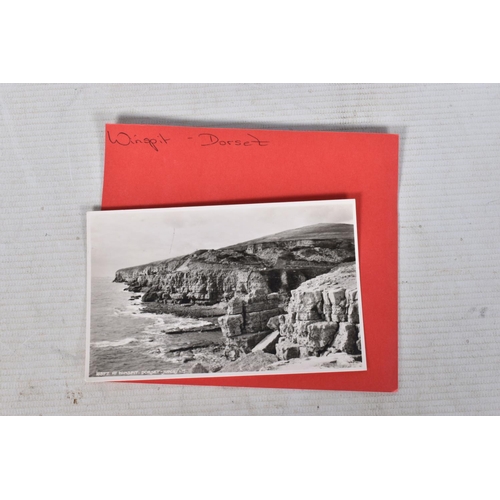 354 - POSTCARDS, a tray containing postcards to various towns and villages in the South-West of England, a... 