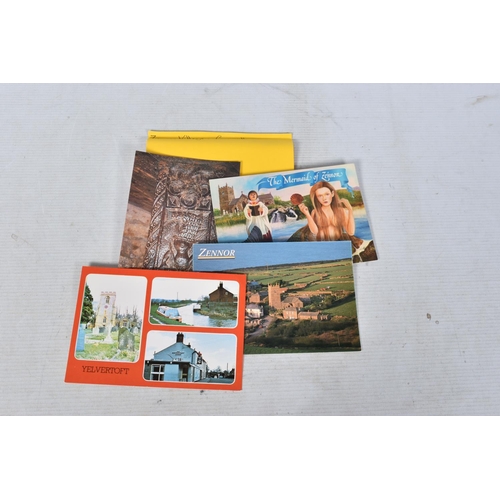 354 - POSTCARDS, a tray containing postcards to various towns and villages in the South-West of England, a... 