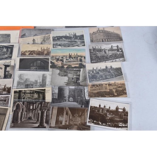 355 - POSTCARDS, a tray containing postcards to various parts of London, approximately 700 to include of t... 