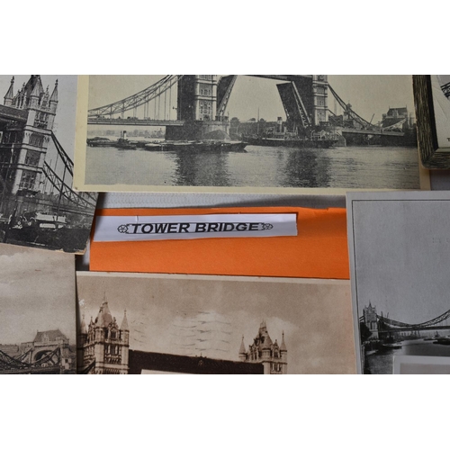 355 - POSTCARDS, a tray containing postcards to various parts of London, approximately 700 to include of t... 