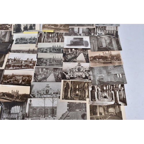 355 - POSTCARDS, a tray containing postcards to various parts of London, approximately 700 to include of t... 