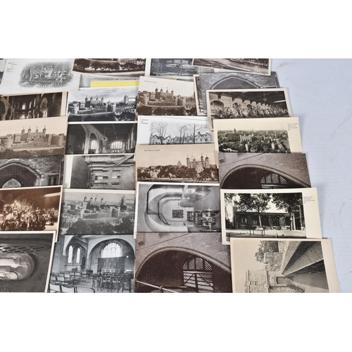 355 - POSTCARDS, a tray containing postcards to various parts of London, approximately 700 to include of t... 