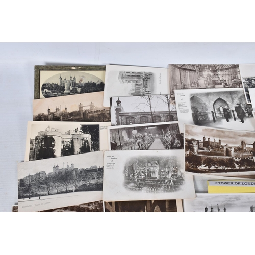 355 - POSTCARDS, a tray containing postcards to various parts of London, approximately 700 to include of t... 