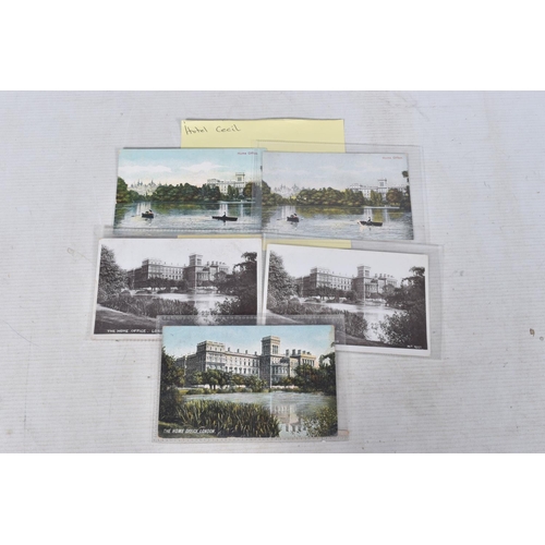 357 - POSTCARDS, a tray containing postcards to various boroughs of London, approximately 900 to include H... 