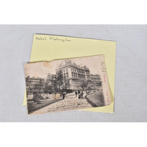 357 - POSTCARDS, a tray containing postcards to various boroughs of London, approximately 900 to include H... 