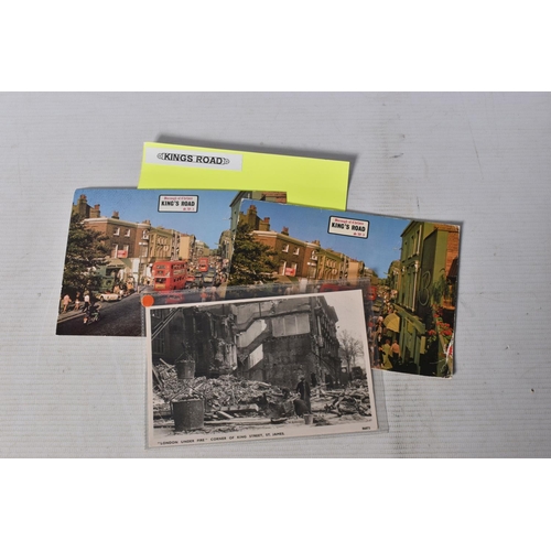 358 - POSTCARDS, a tray containing postcards to various boroughs of London, approximately 900 to include K... 