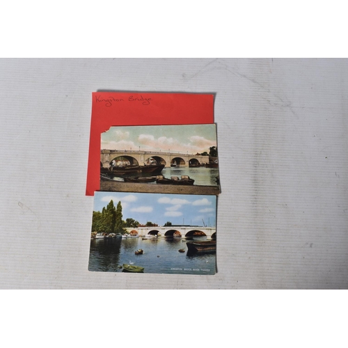 358 - POSTCARDS, a tray containing postcards to various boroughs of London, approximately 900 to include K... 