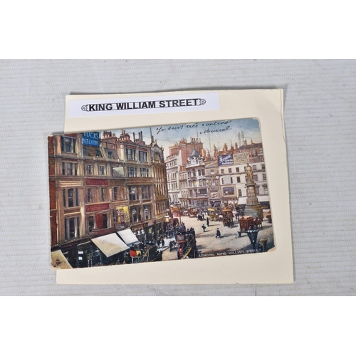 358 - POSTCARDS, a tray containing postcards to various boroughs of London, approximately 900 to include K... 