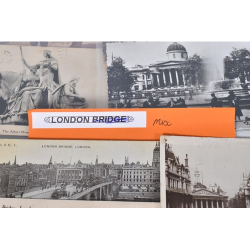 358 - POSTCARDS, a tray containing postcards to various boroughs of London, approximately 900 to include K... 