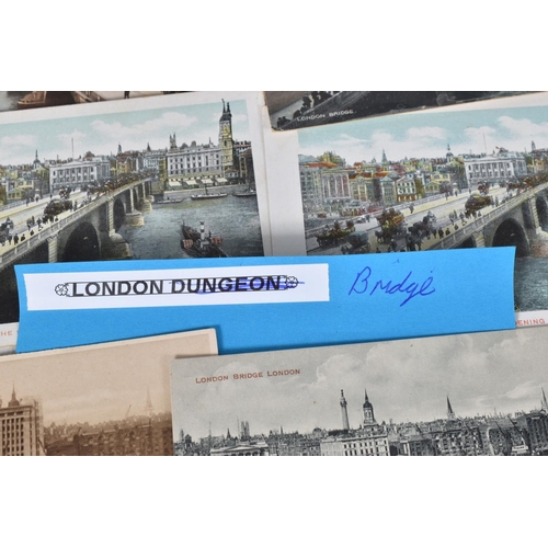 358 - POSTCARDS, a tray containing postcards to various boroughs of London, approximately 900 to include K... 